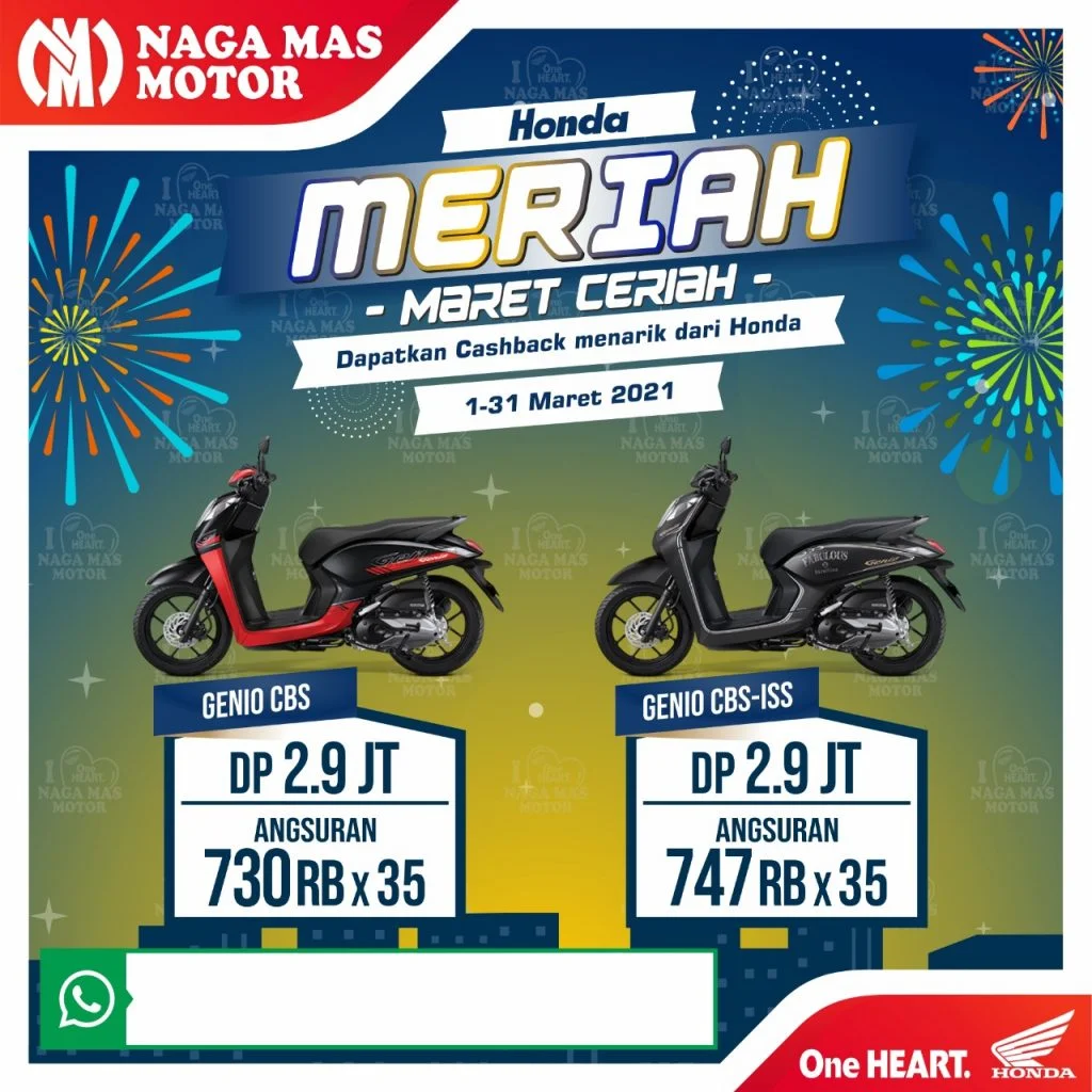Promo Dealer Motor Honda 2021