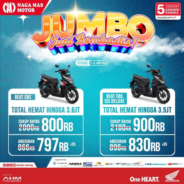 Promo Motor Honda Juni 2024