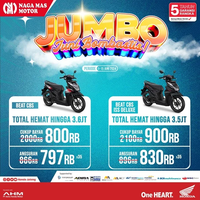 Promo Motor Honda Juni 2024
